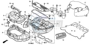 CBR1000RR drawing AIR CLEANER