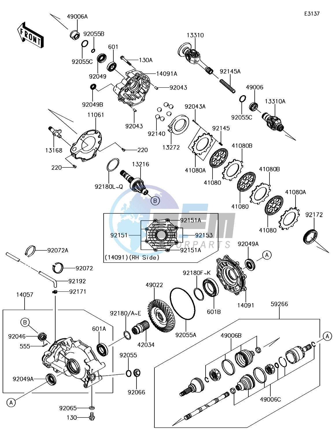 Drive Shaft-Rear