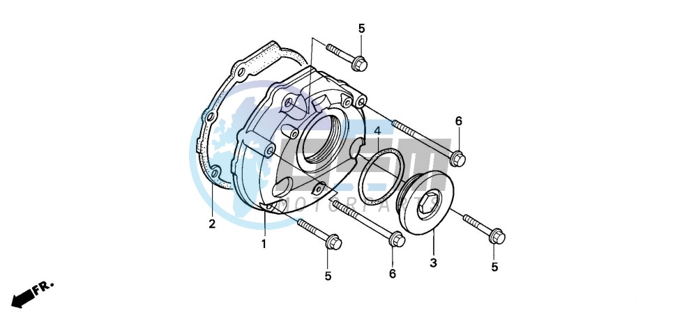 LEFT CRANKCASE COVER