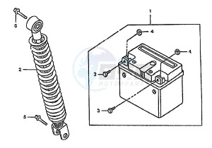 PASSING 125 drawing BATTERY