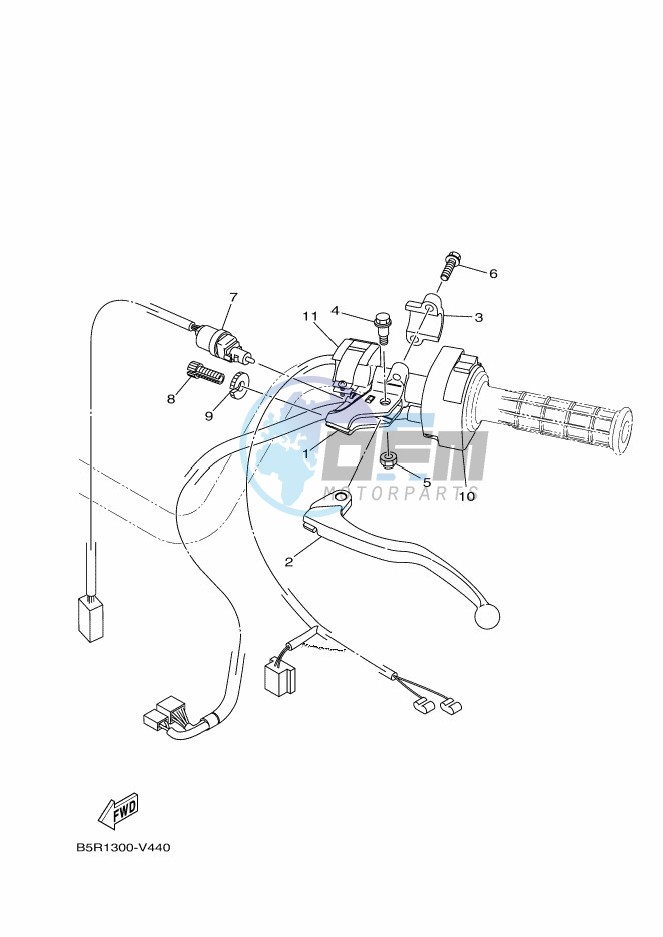 HANDLE SWITCH & LEVER