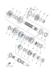 YFZ450R YFZ45YSXG (1TDN) drawing TRANSMISSION