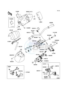 JET SKI ULTRA 300LX JT1500JCF EU drawing Handlebar