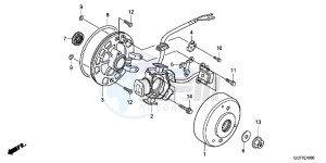 CRF70FC drawing GENERATOR