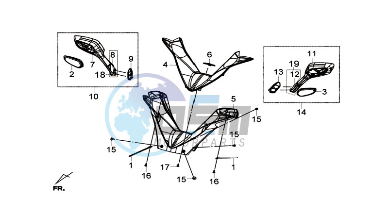 COWLING HANDLEBAR