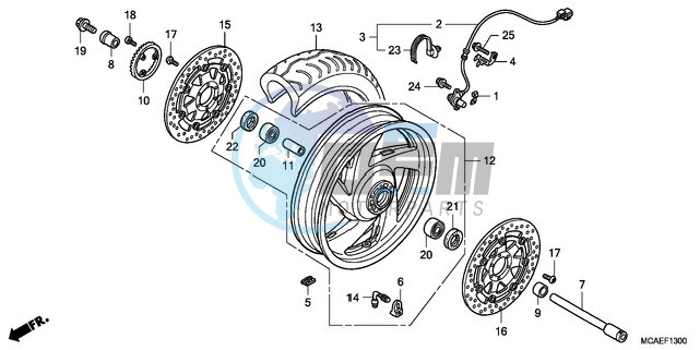 FRONT WHEEL