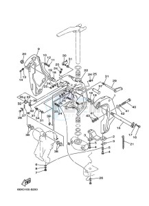 225GETOL drawing FRONT-FAIRING-BRACKET