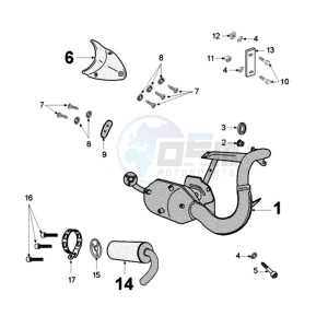 FIGHT WRCLX EU drawing EXHAUST SYSTEM