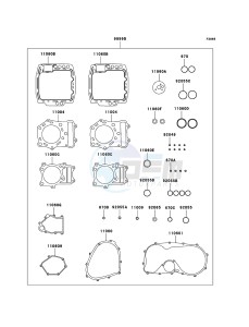 VN800 CLASSIC VN800B6F GB XX (EU ME A(FRICA) drawing Gasket Kit