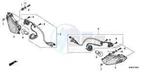 VFR1200FD VFR1200F UK - (E) drawing WINKER