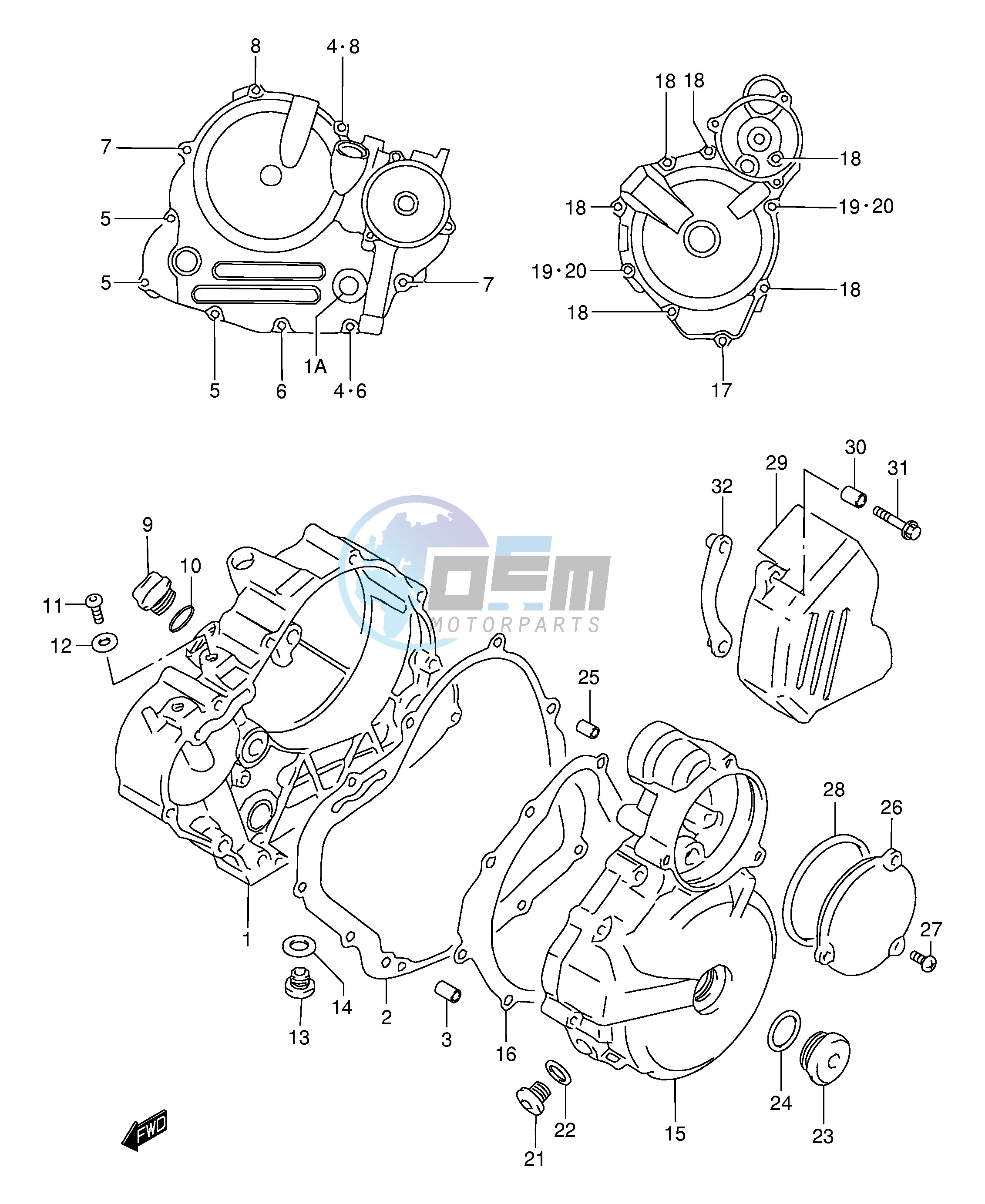 CRANKCASE COVER