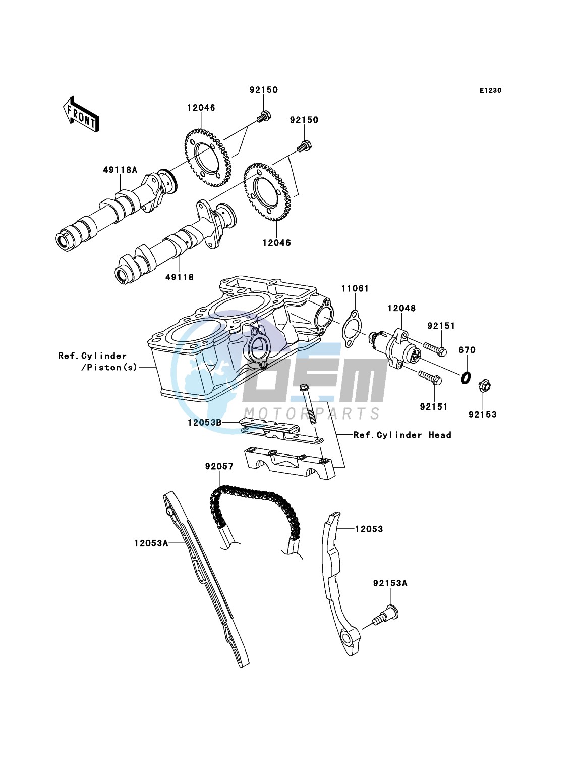 Camshaft(s)/Tensioner