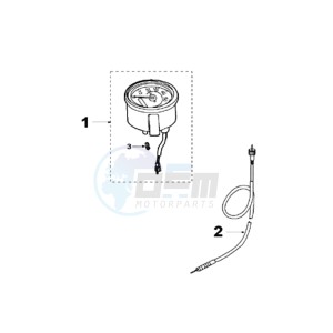 LUDIX 10 V ONE drawing SPEEDO