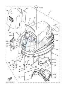 F115A drawing FAIRING-UPPER