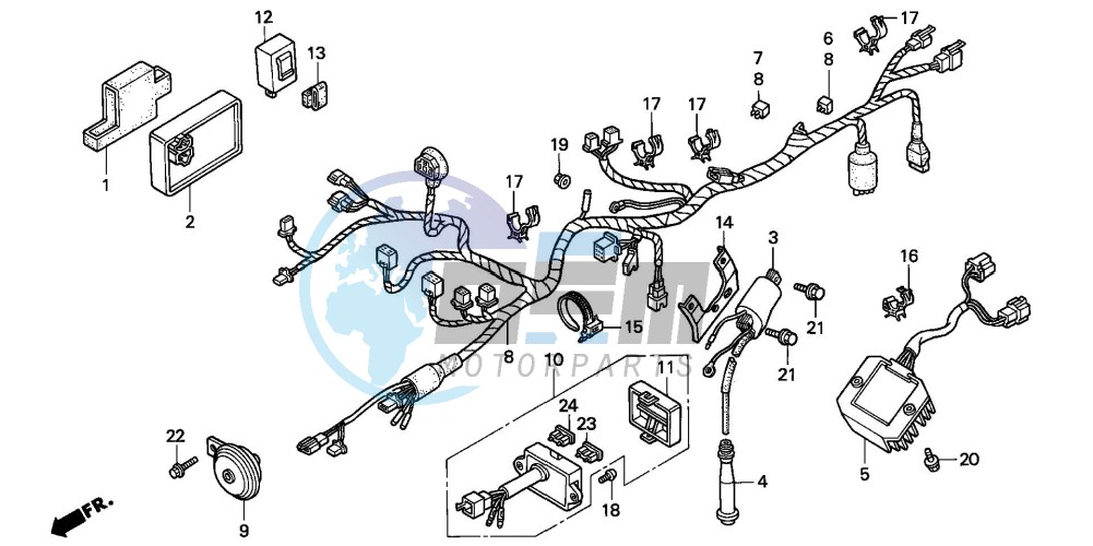 WIRE HARNESS/ IGNITION COIL