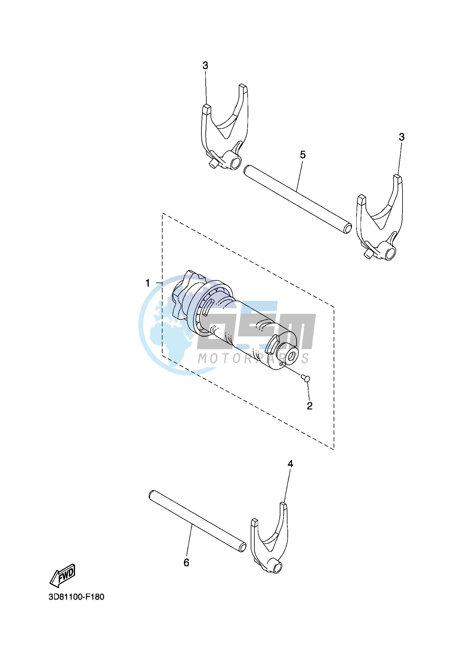 SHIFT CAM & FORK