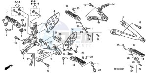 CBR600RRA UK - (E / 3E) drawing STEP