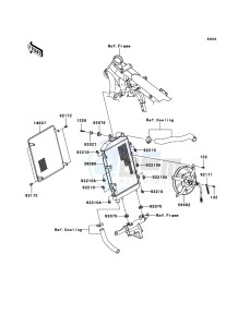 VN1700 CLASSIC TOURER VN1700C9FA GB XX (EU ME A(FRICA) drawing Radiator