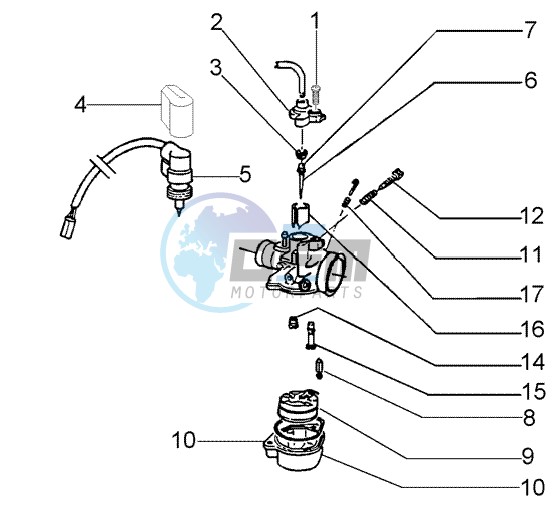 Carburettor component parts