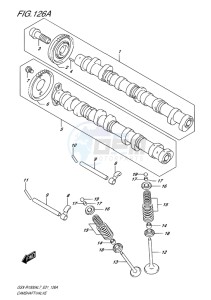 GSX-R1000 EU drawing CAMSHAFT-VALVE