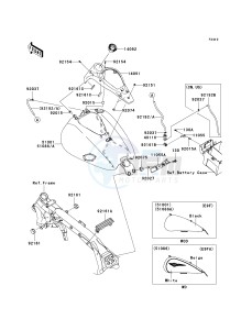 VN 1700 E [VULCAN 1700 CLASSIC] (9G-9FA) E9FA drawing FUEL TANK