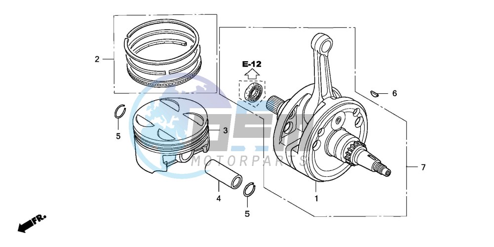 CRANKSHAFT/PISTON