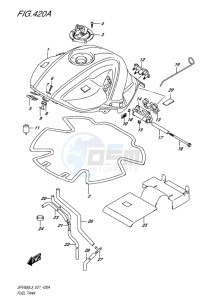 SFV 650 GLADIUS EU drawing FUEL TANK