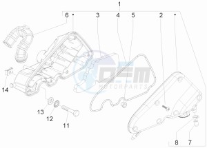 Liberty 100 4T (Vietnam) Vietnam drawing Air filter