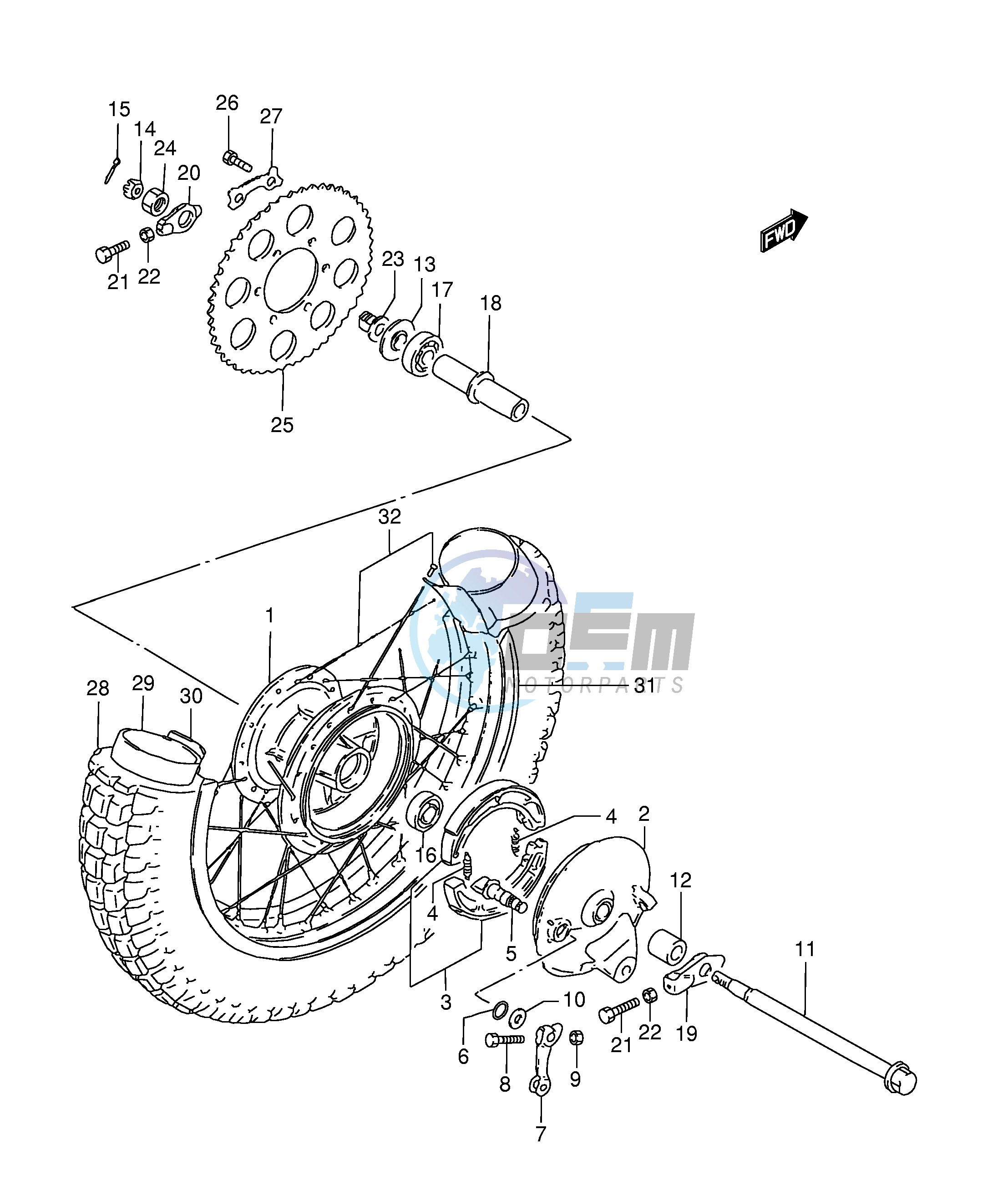 REAR WHEEL