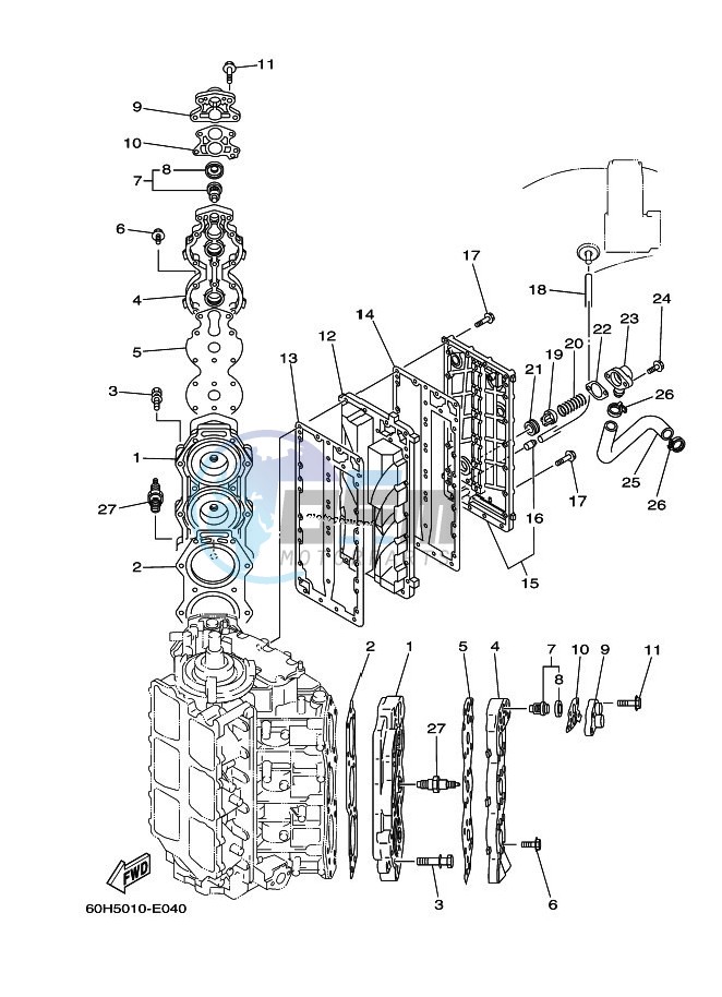 CYLINDER--CRANKCASE-2