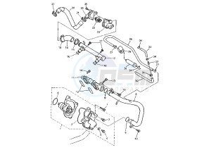 YZF R THUNDER CAT 600 drawing WATER PUMP