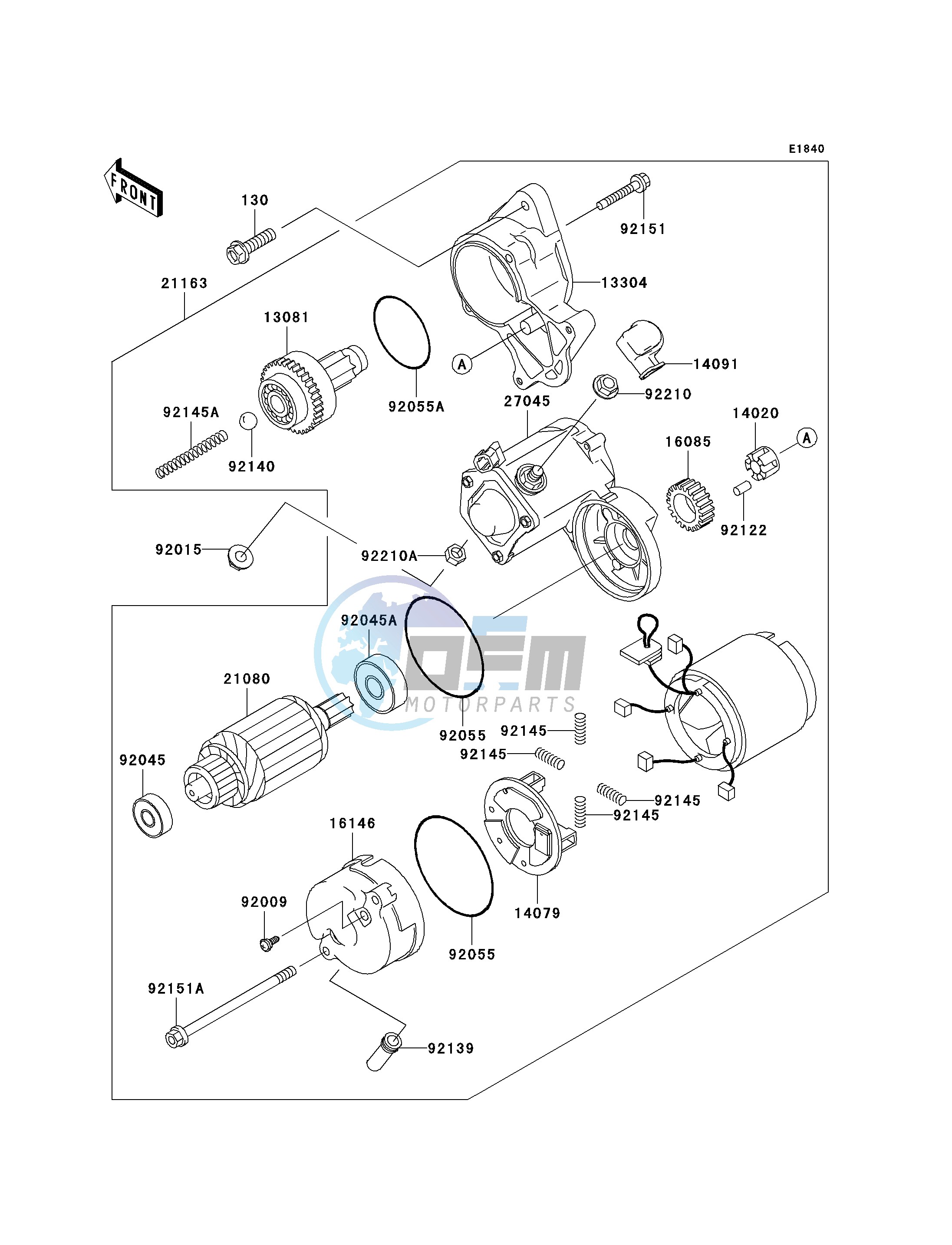 STARTER MOTOR--  - FD620DE485832- -