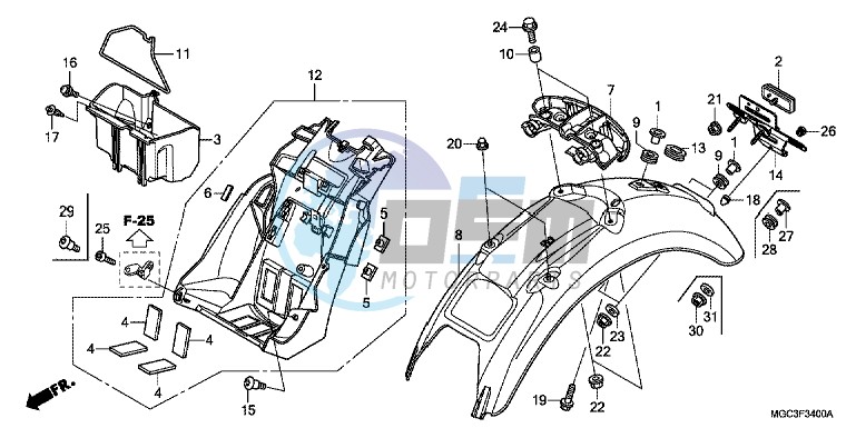 REAR FENDER