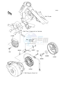 EX250 J [NINJA 250R] (J8F-J9FA) J9FA drawing GENERATOR