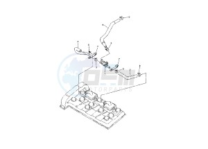 FZ6 FAZER 600 drawing AIR INDUCTION SYSTEM