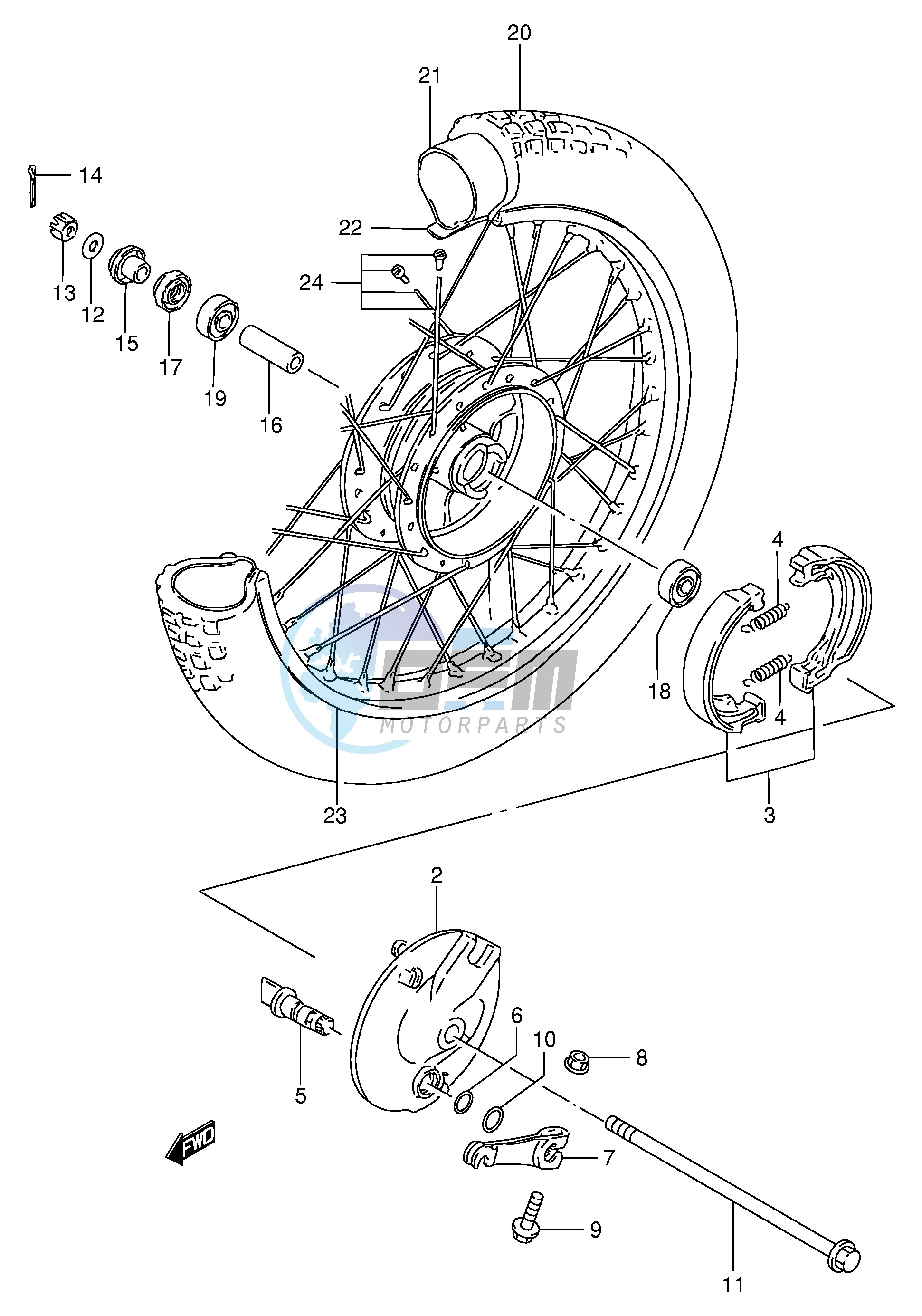 FRONT WHEEL