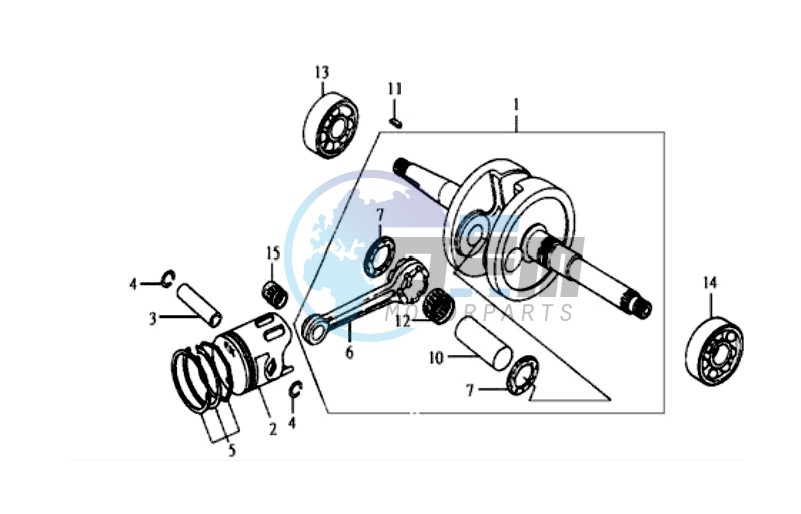 CRANKSHAFT /  PISTON