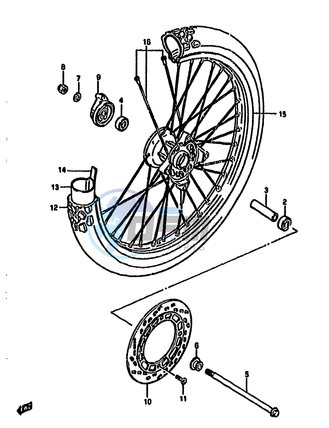 FRONT WHEEL