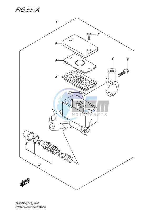 FRONT MASTER CYLINDER