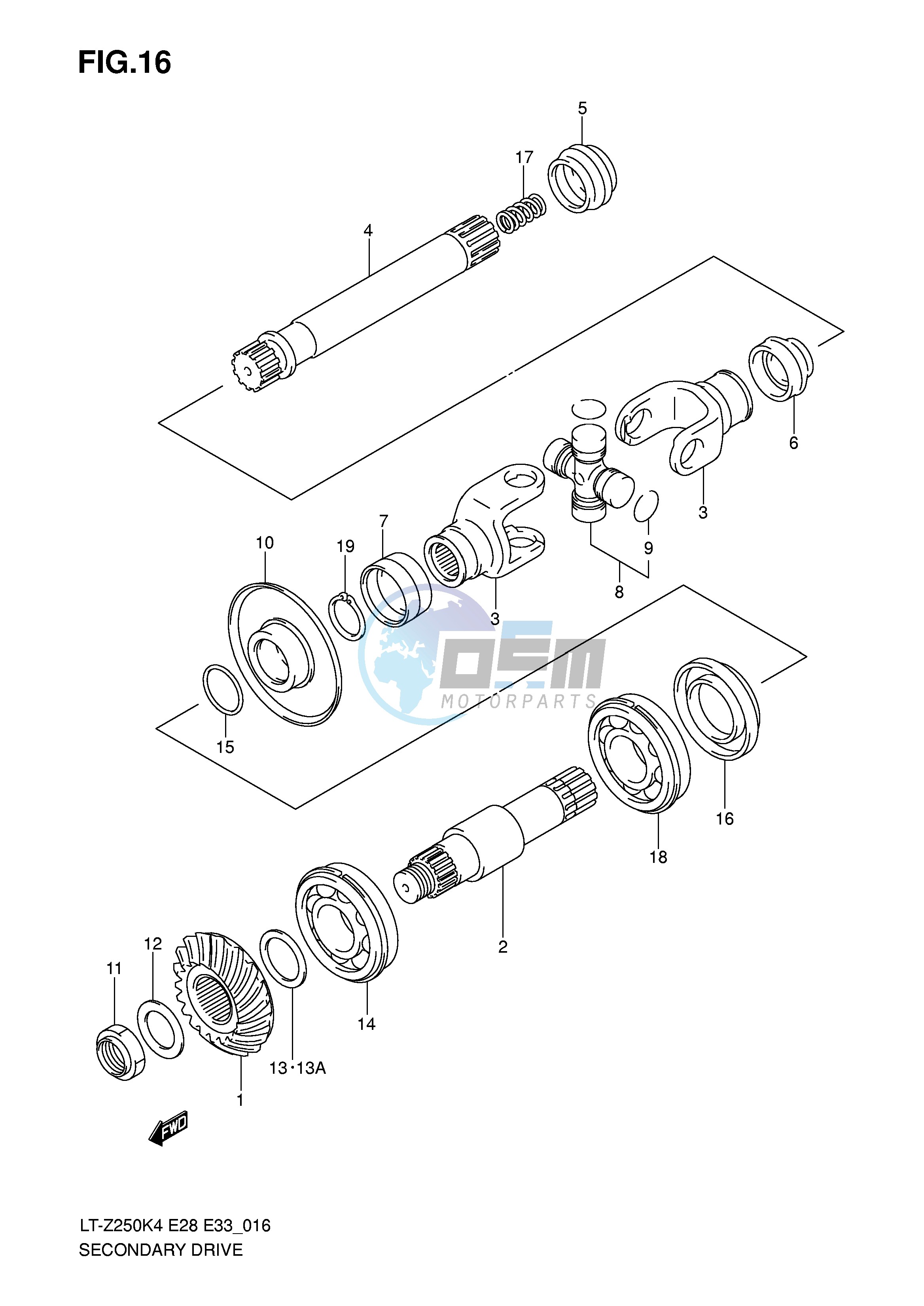 SECONDARY DRIVE