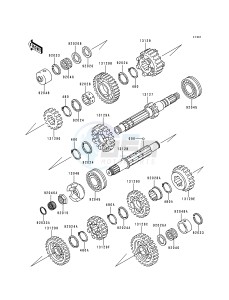 ZG 1200 B [VOYAGER XII] (B10-B14) [VOYAGER XII] drawing TRANSMISSION