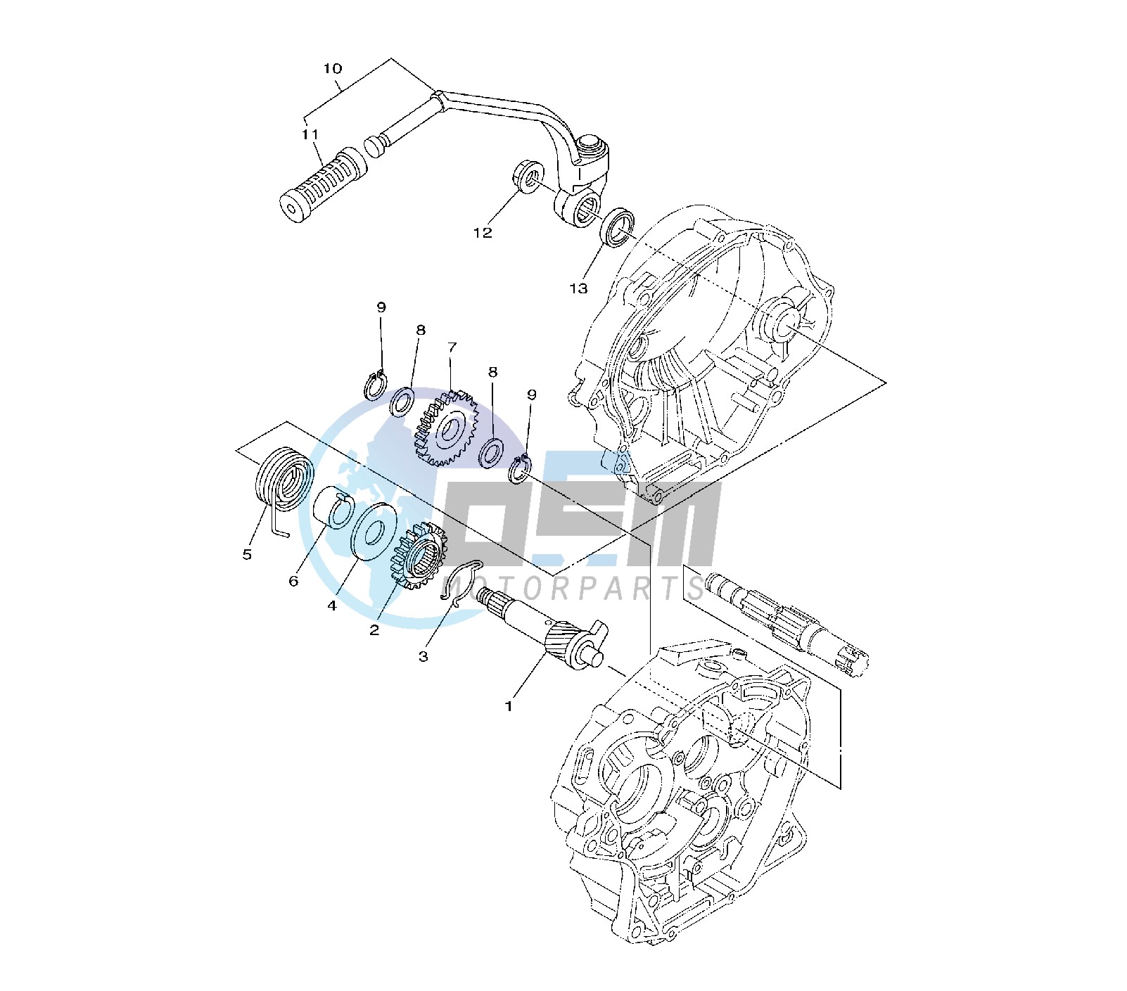 KICK STARTER GEARS