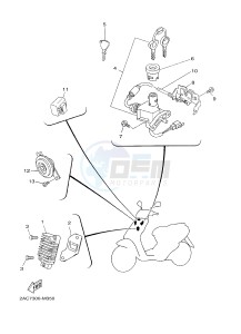 OVETTO 4 50 OVETTO 4 (2AC8 2AC8) drawing ELECTRICAL 1