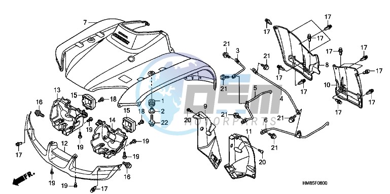 FRONT FENDER