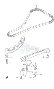 DF 40A drawing Timing Chain