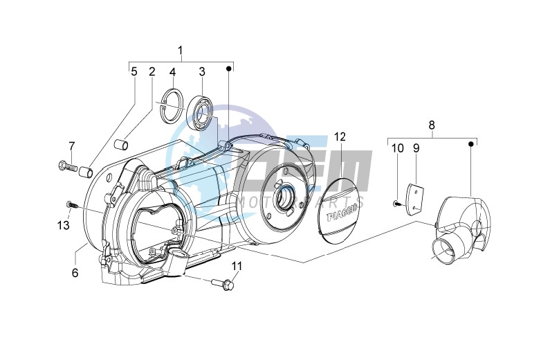 Variator cover