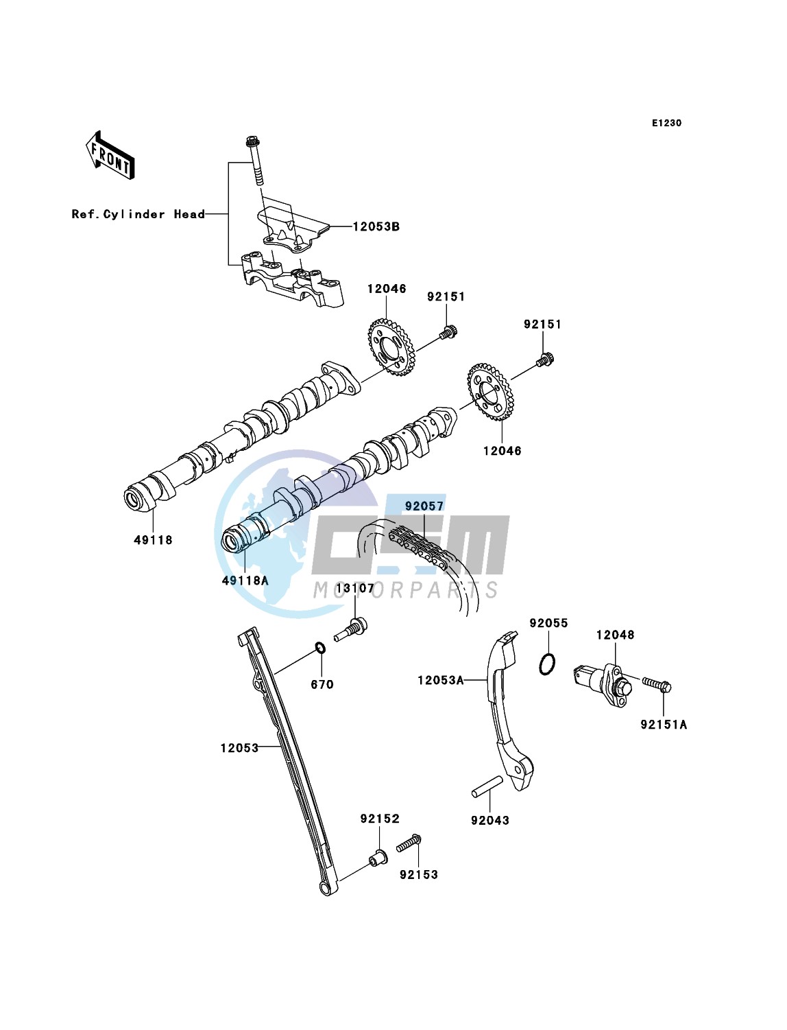 Camshaft(s)/Tensioner