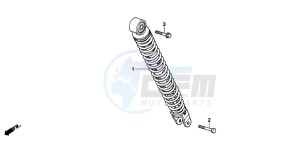 SK50M drawing REAR CUSHION