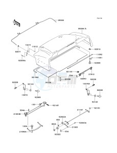 KAF 620 J [MULE 3010 TRANS 4X4] (J1) J1 drawing FENDERS