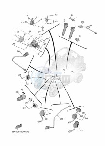 YXF850E YXF85WPAM (BARE) drawing ELECTRICAL 1